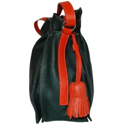 Zingara Tasche In Grün/Orange -Modetaschen Geschäft compressed NC 6780 0108