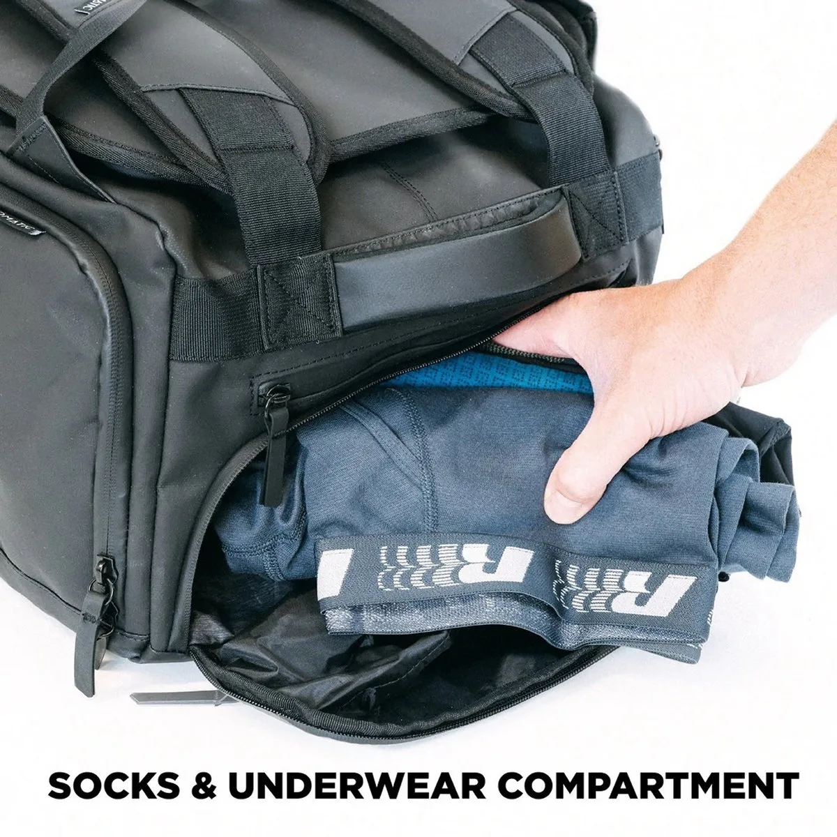 Travel Bag 40L - Schwarz 8 Travel Bag 40L - Schwarz – Bild 6