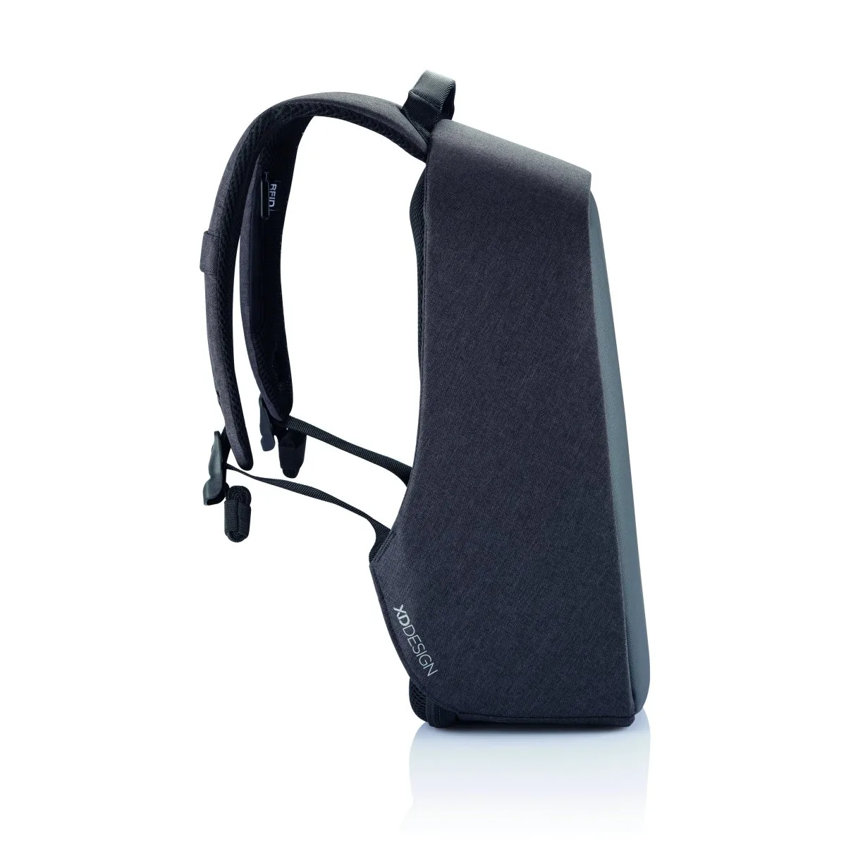 Bobby Hero - Anti-Diebstahl Rucksack S Schwarz 4 Bobby Hero - Anti-Diebstahl Rucksack S Schwarz – Bild 2