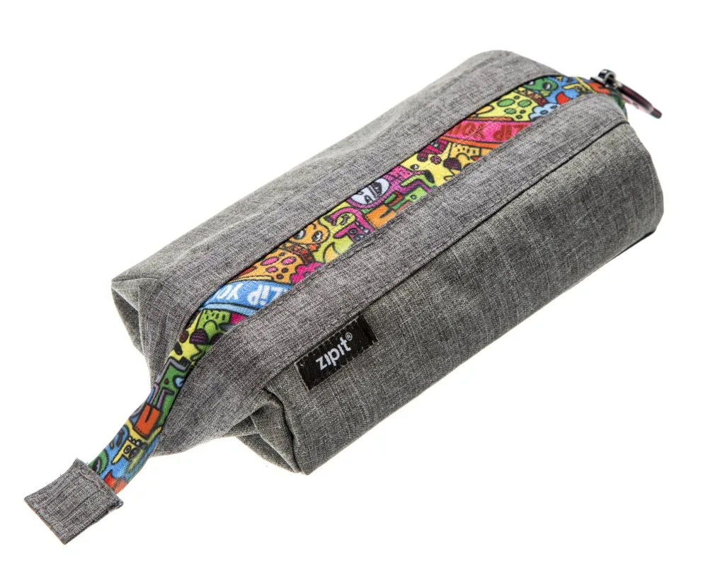 Lenny Pencil Case Grey 3 Lenny Pencil Case Grey
