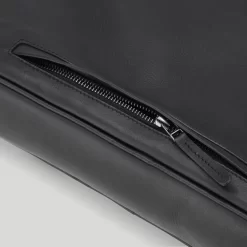 Aktentasche Westminster Schwarz -Modetaschen Geschäft compressed Westminster Black Closeup Zipper Back eighth