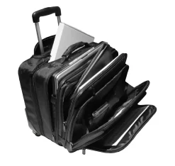 Business Trolley "Office Case" Aus Nylon 43 Cm -Modetaschen Geschäft compressed articleImages2 3 4 3484ny 5 kl