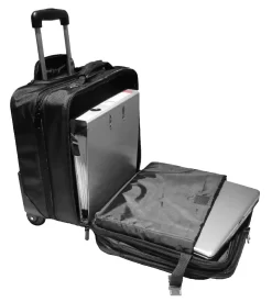 Business Trolley "Office Case" Aus Nylon 43 Cm -Modetaschen Geschäft compressed articleImages2 3 4 3484ny 6 kl