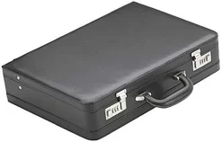 Aktenkoffer 44,5cm Aus Synthetik In Schwarz