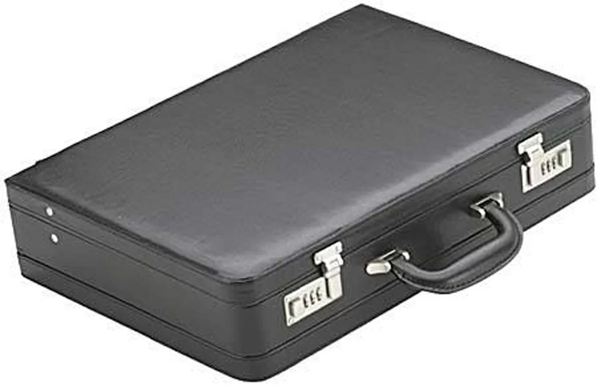 Aktenkoffer 44,5cm Aus Synthetik In Schwarz 3 Aktenkoffer 44,5cm Aus Synthetik In Schwarz