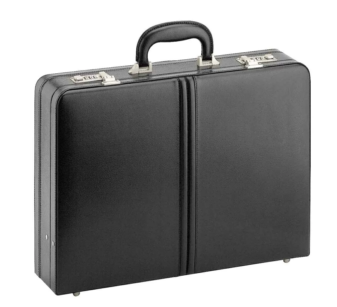 Tradition Business, Aktenkoffer Aus Leder In Schwarz