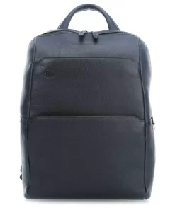 Piquadro Black Square - 13" Zoll Laptop Rucksack In Blau