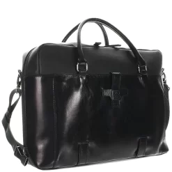 The Bridge B-Hydro - Aktentasche In Schwarz 9 The Bridge B-Hydro - Aktentasche In Schwarz -Modetaschen Geschäft compressed articleImages2 T b tbr0032 schraeg