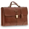 The Bridge Vespucci – Aktentasche 15" In Braun -Modetaschen Geschäft compressed articleImages2 b i bild3 8 5