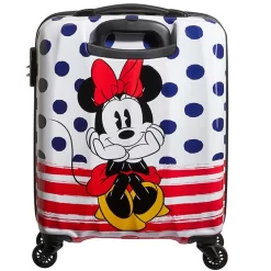 American Tourister Minnie Blue Dot 12 American Tourister Minnie Blue Dot -Modetaschen Geschäft compressed back65