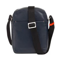 Okinawa - Handtasche Aus Leder Navy -Modetaschen Geschäft compressed borsello uomo pelle 534 6023 b navy