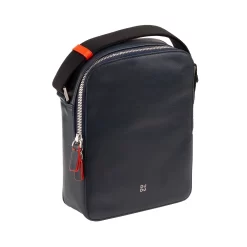 Okinawa - Handtasche Aus Leder Navy -Modetaschen Geschäft compressed borsello uomo pelle 534 6023 c navy