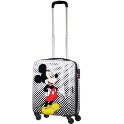 American Tourister Mickey Polka Dot -Modetaschen Geschäft compressed front 29