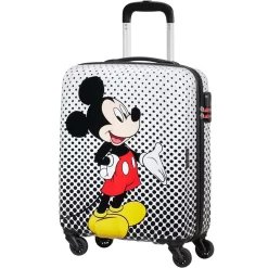 American Tourister Mickey Polka Dot -Modetaschen Geschäft compressed front65