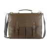 Don Paolo Aktentasche Braun -Modetaschen Geschäft compressed front79