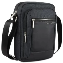 Bugatti Sera Schultertasche Anthrazit 14 Bugatti Sera Schultertasche Anthrazit -Modetaschen Geschäft compressed frontside12