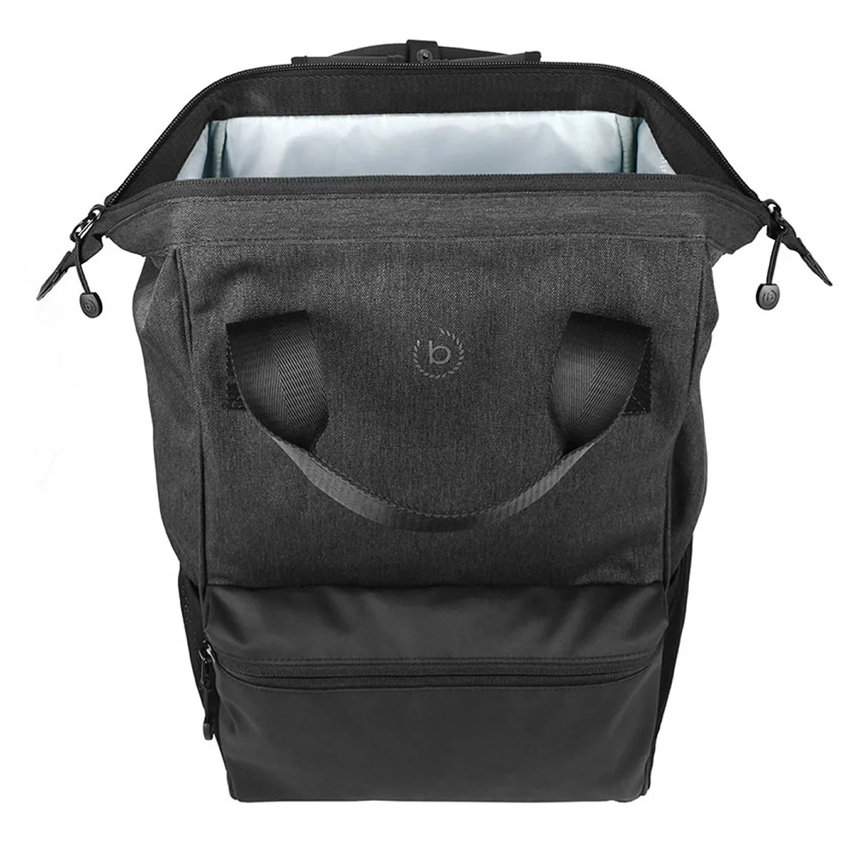 Bugatti Universum Rucksack Deluxe Schwarz 4 Bugatti Universum Rucksack Deluxe Schwarz – Bild 2