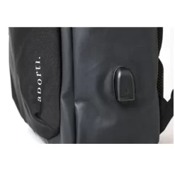 Milano Laptop-Rucksack Schwarz -Modetaschen Geschäft compressed plug in 2