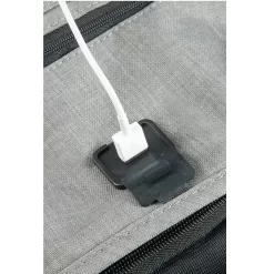 Samsonite Securipak Laptoprucksack Grau -Modetaschen Geschäft compressed port