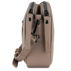 Bugatti Almata Schultertasche S Sand -Modetaschen Geschäft compressed side32