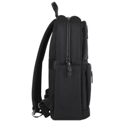 Bugatti Nero Rucksack M Schwarz -Modetaschen Geschäft compressed side8