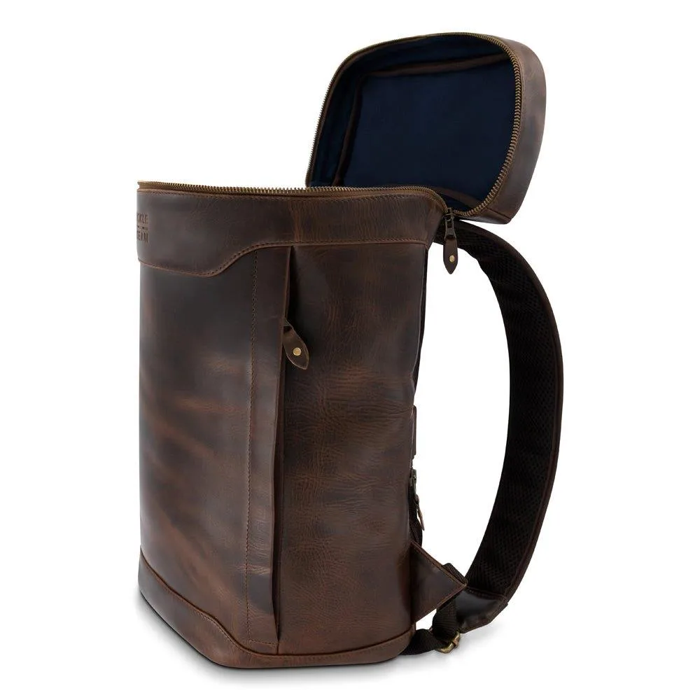 Rucksack Siwa Braun/Blau 7 Rucksack Siwa Braun/Blau – Bild 5