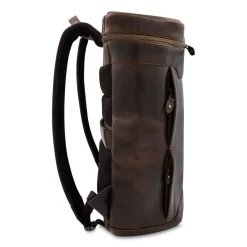 Rucksack Siwa Braun/Blau 15 Rucksack Siwa Braun/Blau -Modetaschen Geschäft compressed siwa brown blu seitlich 2