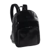 Leder City-Rucksack In Schwarz -Modetaschen Geschäft compressed te 6201 zw f 4