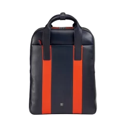Londra - Lederrucksack 16" Navy